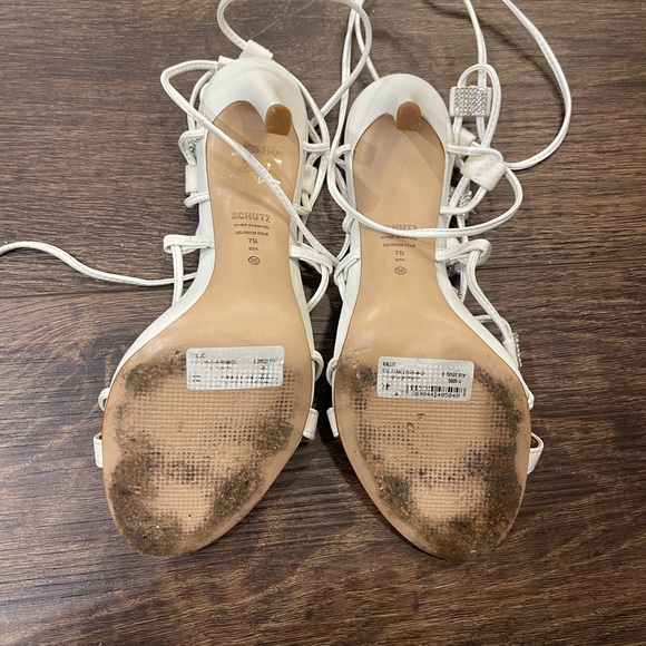 Schutz Kallie Nappa Leather Sandal - Picture 6 of 8